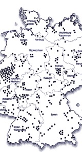 Standorte Technologiezentren in Deutschland